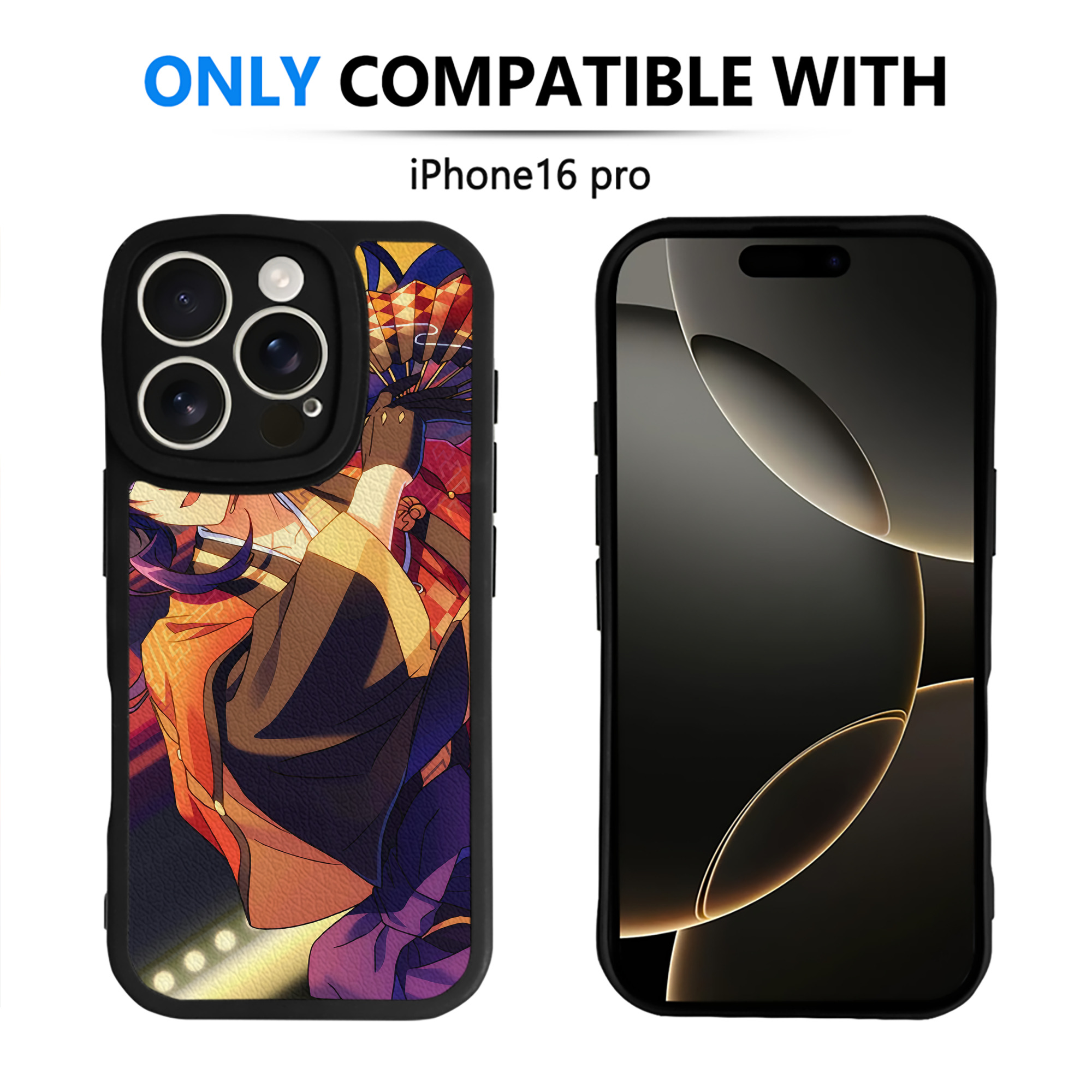 （画像用） あんさんぶるスターズ! Ensemble Stars 【iPhone 16シリーズ対応】シリコンスマホケース（レザー調） 材質：シリコン